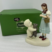 2008 Snowbabies &quot;It&#39;s Time To Go Home Toto&quot; Dorothy Ruby Slippers 799545... - $55.74