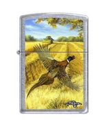 Zippo Lighter - Linda Picken Pheasant/John Deere Combine Street Chrome -... - $39.60 CAD