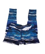 Apana Women&#39;s Athletic Leggings Blue Wave Pattern Size S - $276.80 MXN