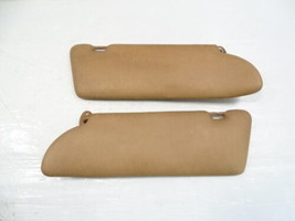 1985 Mercedes W126 300SD sunvisors, left and right, palomino - $140.24