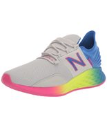 New Balance Kid&#39;s Fresh Foam Roav V1 Lace-up Sneaker, Black/Light Alumin... - $54.77+