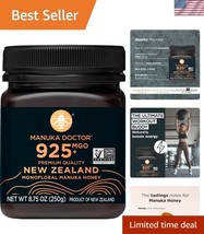 Premium MGO 925+ Monofloral Manuka Honey - Immunity Boost &amp; Energy, 8.75 oz - $1,886.69 MXN