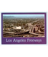 Los Angeles Freeways Aerial Interchange Santa Monica Highway Scene CA Po... - $7.00