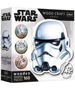 NEW Trefl Jigsaw Wooden Puzzle 160 Pieces 20188 Stormtrooper&#39;s Helmet - $32.67 CAD
