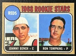 1968 Topps #247 Johnny Bench Rookie Reprint - MINT -- Cincinnati Reds - £1.56 GBP