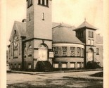 Vtg Postcard 1910s Beaver PA The First Christian Church 381 Iroquois Pl UNP - $10.84