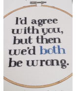 Dimensions SAY IT! Both Wrong 70-746998 Cross Stitch Kit - £10.08 GBP