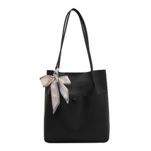 Women&#39;s Shoulder Bag Shopper Bags Simple PU Korean Fashion Ladies Beach Solid Su - £27.98 GBP