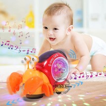 Crawling Crab Baby Toys Music LED Lights Interactive Dancing - £15.32 GBP