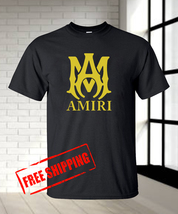 New Shirt AMIRI! T-Shirt Fashion Brand New Logo Unisex Shirt Usa Size S ... - £18.08 GBP+