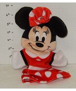 Disney Minnie MOUSE 8&quot; Puppet toy - $90.57 MXN