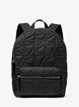 Michael Kors Winnie Medium Quilted Nylon Black Backpack 35T0UW4B2C NWT $... - £94.04 GBP