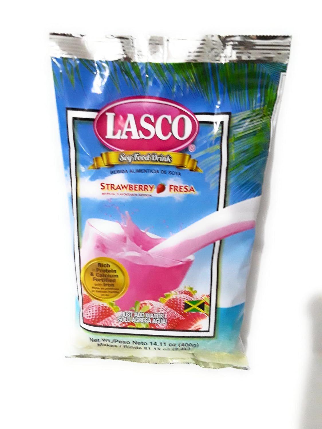 Lasco Soy Food Drink 400 grams, Available in 5 flavors (Vanilla, Strawberry, Cho - $9.00