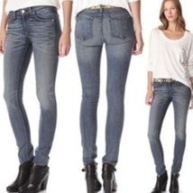 Rag &amp; Bone Monument Wash Denim Skinny Jeans 24 - $933.52 MXN