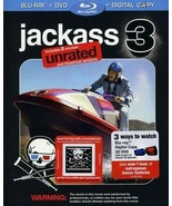 Jackass 3 unrated (Blu-ray, 2010) mint discs - £6.40 GBP