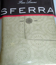Sferra Sarto Green Boudoir Sham 100% Egyptian Cotton Sateen Jacquard Ita... - $14.00