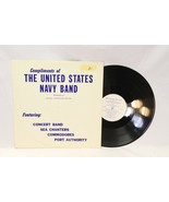 US Navy Band LP Vinyl COMPLIMENTS OF THE UNITED STATES NAVY BAND - $21.98 CAD