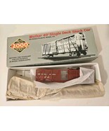 HO Train Car NORTHERN PACIFIC Mather 40&#39; Single Deck Stockcar New In Ope... - £9.23 GBP