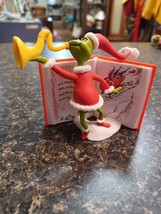 2009 Hallmark Dr. Seuss Ornament Grinch Trumpet Ornament - $24.74