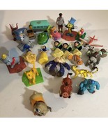 Disney  Little Mermaid Dumbo Mulan Lion King Lot Of 25 Toys  T7 - $18.80