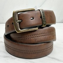Columbia Sportswear Black and Brown Reversible Faux Leather Belt Size XL Mens - £17.12 GBP