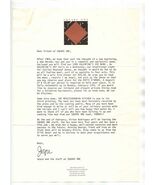 Square One Valentine Menu &amp; Letter Golden Gateway Commons San Francisco ... - $1.98