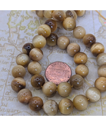 Star Tiger Eye Yellow Gemstone Round Beads – 10mm - $11.95