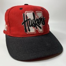 Vtg Nebraska Huskers N Logo Hat Adult Fitted Size 7 Top of the World Cap - $21.51