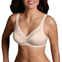 42DDD Warner&#39;s Firm Support Full Coverage Wirefree Bra 71044 - £18.08 GBP