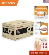 Flexible Fabric Knuckle Bandages - 100 Pack, Latex Free with Non-Stick Pad - $134.99