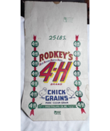 Rodkey&#39;s 4-H Chick Grains 25 Lbs Eagle Milling Co Inc Edmond Oklahoma Em... - £31.56 GBP