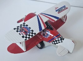 2004 Toysmith Heros Of The Sky Diecast Plane Red John American - £14.94 GBP