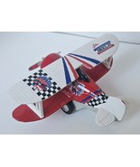 2004 Toysmith Heros Of The Sky Diecast Plane Red John American - $18.75