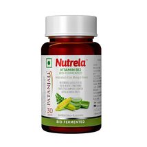 Patanjali Nutrela Vitamin B12 Biofermented Plant Based Supplement for unisex - $14.74