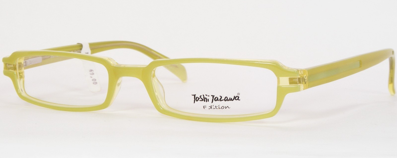 JOSHI JAZAWA 7419 5554 Chartreuse Green UNIQUE RARE EYEGLASSES FRAME 47-... - $49.50