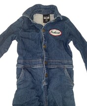 Carhartt Baby Denim One-Piece Coveralls 18M Button Front Workwear image 3