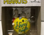 Peanuts SNOOPY Hallmark 2022 Shiny and Bright Christmas Ornament NEW - $14.85