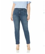 NYDJ Women&#39;s Marilyn Straight Leg Denim Jeans, Lupine, 18 Blue 32&quot; Insea... - £73.56 GBP