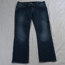 Silver 30 Santorini Capri Dark Wash Stretch Denim Jeans - $13.71