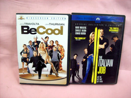 Be Cool &amp;The Italian Job 2 DVDs Great Cond - £11.79 GBP
