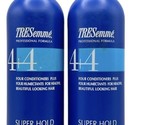 TRESemme 4 + 4 SUPER HOLD STYLING GLAZE Professional Formula ORIGINAL 8 ... - £46.45 GBP
