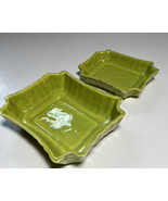 Trinket Dishes California Bamboo Pattern 2 Sizes 4x1.25&quot; and 4.0x1.25 In... - £11.08 GBP