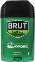 Brut Deodorant Oval Solid 2.25 Oz. (3 Pack) - £30.36 GBP