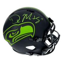 DK Metcalf Autographed Seattle Seahawks F/S Speed Eclipse Helmet BAS Signed D.K. - £373.66 GBP