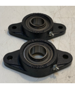2 Quantity of IPTCI 2-Bolt Flange Bearing FL206 SA206-20G | 31mm Bore (2... - $1,029.41 MXN