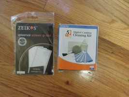 Zeikos Digital Camera Cleaning Kit 5-Piece Set &amp; screen guard - £6.60 GBP