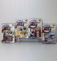 Vintage Pepsi Cola Team Racer Race Car Sets Lot Of 4 Toy Collectible - $19.99