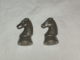 2 White Knights Replacement Parts/Pieces for Radio Shack Chess Champion ... - £4.94 GBP