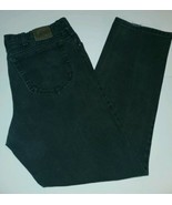 Mens Jeans 38x32 Lee Regular Fit Black,  Jeans para hombre 38x32 color N... - $19.79