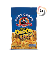 3x Bags Andy Capp&#39;s Beer Battered Flavored Oven Baked Onion Rings Chips 2oz - $19.66 CAD